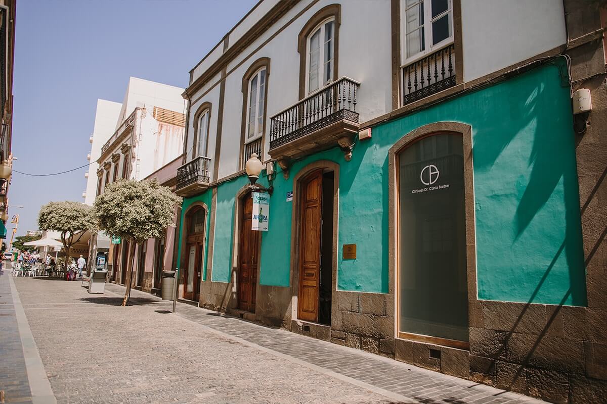 Clínica medicina estética en Las Palmas - Fachada